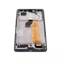 OLED Assembly With Frame Compatible For Honor 60 (Refurbished) (Black)