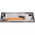 OLED Assembly With Frame Compatible For Honor 60 (Refurbished) (Black)