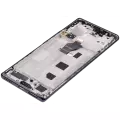OLED Assembly With Frame Compatible For Honor 70 (Refurbished) (Midnight Black)