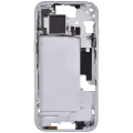 Mid-Frame Housing With Power And Volume Button Compatible For iPhone 15 (US Version) (Aftermarket Plus) (Blue)