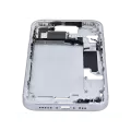 Mid-Frame Housing With Power And Volume Button Compatible For iPhone 15 (US Version) (Aftermarket Plus) (Blue)