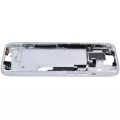 Mid-Frame Housing With Power And Volume Button Compatible For iPhone 15 (US Version) (Aftermarket Plus) (Blue)