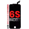 LCD Assembly With Steel Plate Compatible For iPhone 6S (Aftermarket Pro: XO7 Incell) (Black)