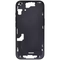 Mid-Frame Housing With Power And Volume Button Compatible For iPhone 15 (International Version) (Used OEM Pull: Grade A) (Black)