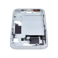 Mid-Frame Housing With Power And Volume Button Compatible For iPhone 15 (International Version) (Used OEM Pull: Grade A) (Blue)