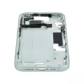 Mid-Frame Housing With Power And Volume Button Compatible For iPhone 15 (International Version) (Used OEM Pull: Grade A) (Green)