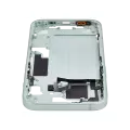 Mid-Frame Housing With Power And Volume Button Compatible For iPhone 15 (International Version) (Used OEM Pull: Grade A) (Green)