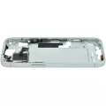 Mid-Frame Housing With Power And Volume Button Compatible For iPhone 15 (International Version) (Used OEM Pull: Grade A) (Green)