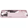 Mid-Frame Housing With Power And Volume Button Compatible For iPhone 15 (International Version) (Used OEM Pull: Grade A) (Pink)