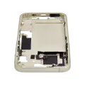 Mid-Frame Housing With Power And Volume Button Compatible For iPhone 15 (International Version) (Used OEM Pull: Grade A) (Yellow)