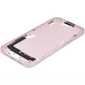 Mid-Frame Housing With Power And Volume Button Compatible For iPhone 15 Plus (International Version) (Used OEM Pull: Grade A) (Pink)