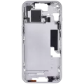 Mid-Frame Housing With Power And Volume Button Compatible For iPhone 15 (International Version) (Aftermarket Plus) (Blue)