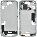 Mid-Frame Housing With Power And Volume Button Compatible For iPhone 15 (International Version) (Aftermarket Plus) (Green)