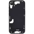Mid-Frame Housing With Power And Volume Button Compatible For iPhone 15 (US Version) (Aftermarket Plus) (Black)