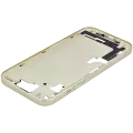 Mid-Frame Housing With Power And Volume Button Compatible For iPhone 15 (US Version) (Aftermarket Plus) (Yellow)