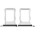 Single Sim Card Tray Compatible For iPhone 16 Pro / 16 Pro Max (White Titanium)