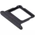 Single Sim Card Tray Compatible For iPhone 16 / 16 Plus (Black)
