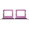 Single Sim Card Tray Compatible For iPhone 16 / 16 Plus (Pink)