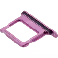 Single Sim Card Tray Compatible For iPhone 16 / 16 Plus (Pink)