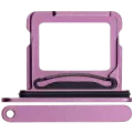 Dual Sim Card Tray Compatible For iPhone 16 / 16 Plus (Pink)