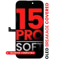 OLED Assembly Compatible For iPhone 15 Pro (Aftermarket Pro: XO7 Soft)