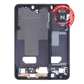 Mid-Frame Housing Compatible For Samsung Galaxy S22 5G  (US & International Version) (Phantom Black)