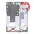 Mid-Frame Housing Compatible For Samsung Galaxy S22 5G (US & International Version) (White)