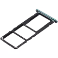 Dual Sim Card Tray Compatible For Samsung Galaxy A06 (A065 / 2024) (Premium) (Blue)
