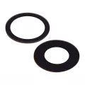 Back Camera Lens (Glass Only) With Adhesive Compatible For iPhone 16 / 16 Plus (2 Piece Set) (Real Sapphire) (Premium)