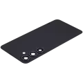 Back Cover Glass With Camera Lens Compatible For Samsung Galaxy S24 5G (No Logo) (Aftermarket Plus) (Onyx Black)
