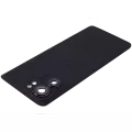 Back Cover Glass With Camera Lens Compatible For Motorola Edge 40 (XT2302 / 2023) (Genuine OEM) (Eclipse Black)
