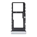 Dual Sim Card Tray Compatible For TCL Plex (T780H) (Opal White)