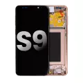 OLED Assembly With Frame Compatible For Samsung Galaxy S9 (Used OEM Pull: Grade A) (Gold)