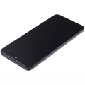 LCD Assembly With Frame Compatible For Huawei Nova 12i (Refurbished) (Black)