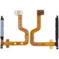 Fingerprint Reader With Flex Cable Compatible For Motorola Moto G23 (XT2333 / 2023) (Genuine OEM) (Steel Blue)