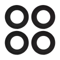 Back Camera Lens (Glass Only) With Adhesive Compatible For Honor 50 Lite