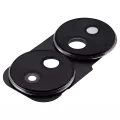 Back Camera Lens With Bracket Compatible For Honor 70 (Crystal Silver)