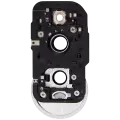 Back Camera Lens With Bracket Compatible For Honor 90 (Diamond Silver)