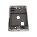 Mid-Frame Housing Compatible For Compatible For Samsung Galaxy S20 FE (Cloud White)