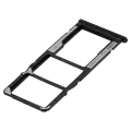 Dual Sim Card Tray Compatible For Xiaomi Redmi 11 Prime 5G / Note 11E 5G (Thunder Black)
