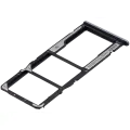 Dual Sim Card Tray Compatible For Xiaomi Redmi 11 Prime 5G / Note 11E 5G (Chrome Silver)
