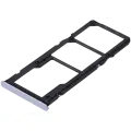 Dual Sim Card Tray Compatible For Xiaomi Redmi 11 Prime 5G / Note 11E 5G (Chrome Silver)