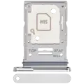 Dual Sim Card Tray Compatible For Samsung Galaxy Tab S9 FE Plus (X616B / 2023) (Silver)