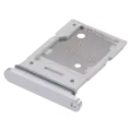 Dual Sim Card Tray Compatible For Samsung Galaxy Tab S9 FE Plus (X616B / 2023) (Silver)