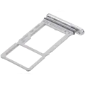Dual Sim Card Tray Compatible For Samsung Galaxy Tab S9 FE 10.9" (X516B / 2023) (Silver)