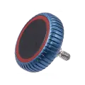 Crown Nut Compatible For Watch Series 7 (41MM / 45MM) (LTE Version) (Black / Blue)