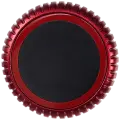 Crown Nut Compatible For Watch Series 7 (41MM / 45MM) (LTE Version) (Black / Red)