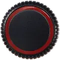 Crown Nut Compatible For Watch Series 7 (41MM / 45MM) (LTE Version) (Black)