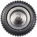 Crown Nut Compatible For Watch Series SE (1st Gen) (40MM / 44MM) (LTE Version) (Black) 