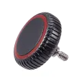 Crown Nut Compatible For Watch Series SE (1st Gen) (40MM / 44MM) (LTE Version) (Black) 